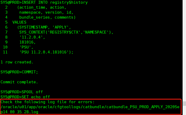 Oracle 11G、12C、19C 根据Readme说明打补丁 - 墨天轮