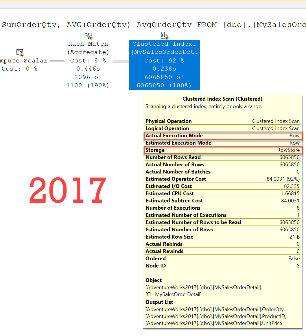 SQL SERVER—行存储中批处理模式的案例 - 墨天轮
