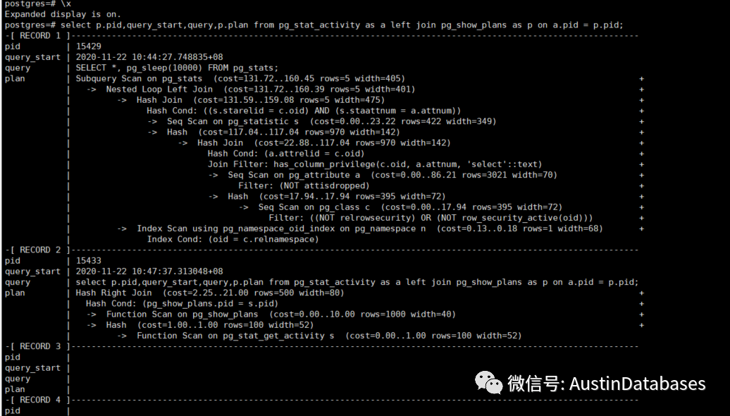  pg show plans sql 